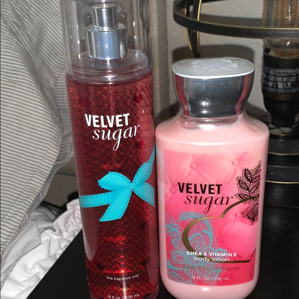 Body spray and lotion